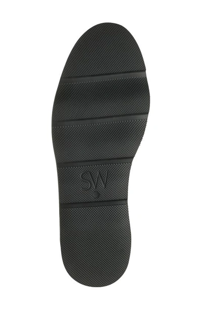 Shop Stuart Weitzman Pearl Drop Platform Loafer In Black