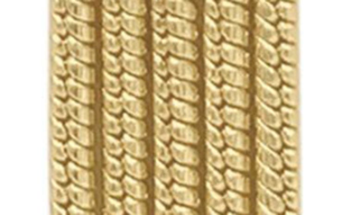 Adornia Multi Strand Textured Chain Necklace Gold In Gold