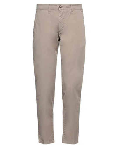 Shop Mr Massimo Rebecchi Man Pants Dove Grey Size 32 Cotton, Elastane