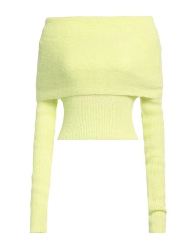 Shop Philosophy Di Lorenzo Serafini Woman Sweater Light Green Size 4 Polyamide, Mohair Wool, Wool