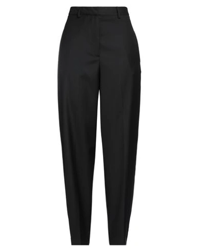 Shop Roberto Collina Woman Pants Black Size S Super 110s Wool
