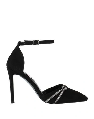 Lovetolove® Lovetolove Woman Pumps Black Size 10 Textile Fibers In Black