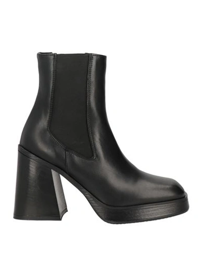 Shop Brando Woman Ankle Boots Black Size 11 Soft Leather