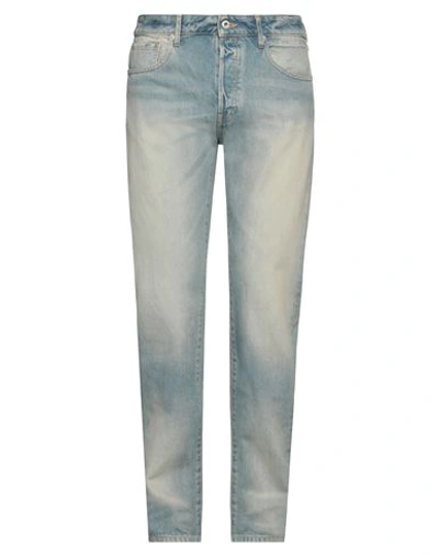 Shop Kenzo Man Jeans Blue Size 34 Cotton