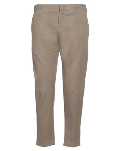 Shop Pt Torino Man Pants Dove Grey Size 34 Modal, Cotton, Elastane