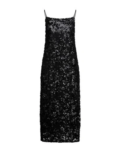 Shop Rag & Bone Woman Midi Dress Black Size 4 Viscose