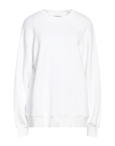 Shop Cotton Citizen Woman Sweatshirt White Size S Supima