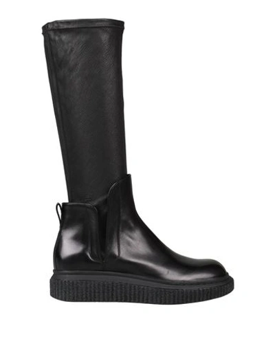 Shop Officine Creative Italia Woman Boot Black Size 6 Soft Leather