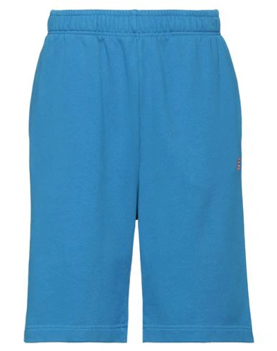Shop Ambush Man Shorts & Bermuda Shorts Blue Size L Cotton