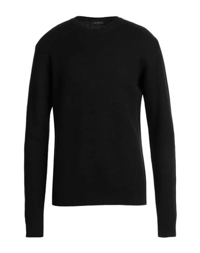 Shop Ken Barrell Man Sweater Black Size Xxl Virgin Wool, Acrylic