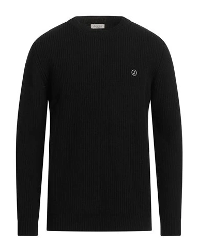 Shop Jeckerson Man Sweater Black Size M Viscose, Wool, Polyamide, Cashmere