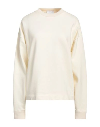 Shop Scaglione Woman Sweatshirt Ivory Size M Cotton In White