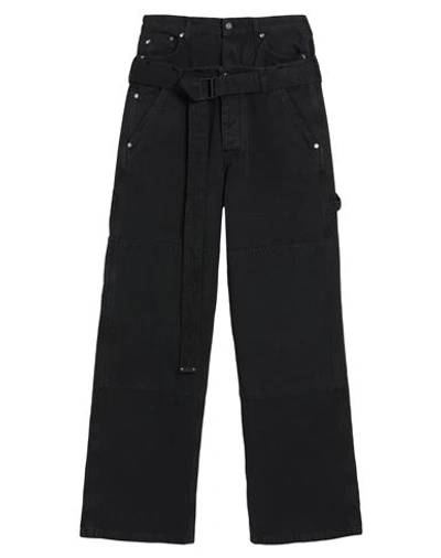 Shop Off-white Man Jeans Black Size L Cotton