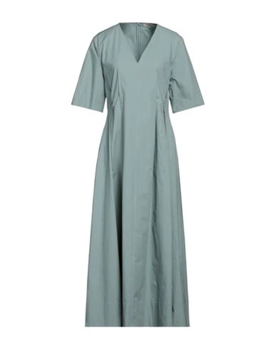 Shop Antonelli Woman Maxi Dress Sage Green Size 10 Cotton, Elastane