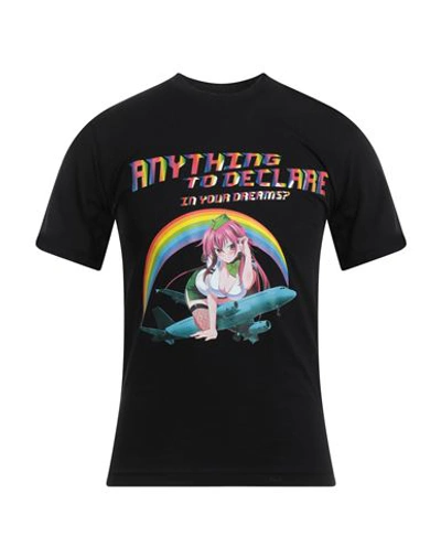 Sunset Soldiers Man T-shirt Black Size Xs Cotton In Black