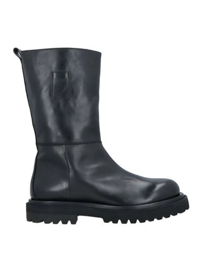 Shop Officine Creative Italia Man Boot Black Size 8 Soft Leather
