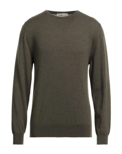 Shop Irish Crone Man Sweater Khaki Size 3xl Merino Wool In Beige