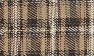 The Normal Brand Mountain Regular Fit Flannel Button-up Shirt In Taupe Plaid