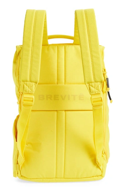 Brevitē The Daily Backpack In Yellow