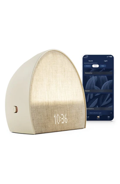 Hatch Inc Hatch Restore 2 Bedside Light, Sound Machine & Sunrise Alarm Clock In Putty