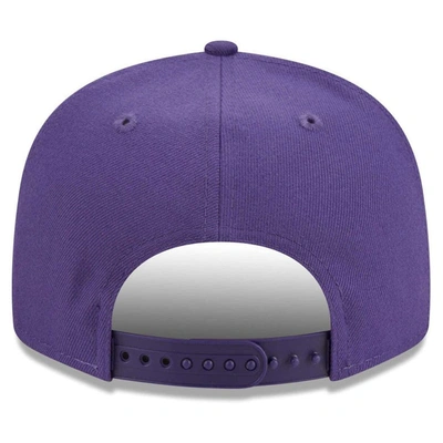 Shop New Era Purple Phoenix Suns Golden Tall Text 9fifty Snapback Hat
