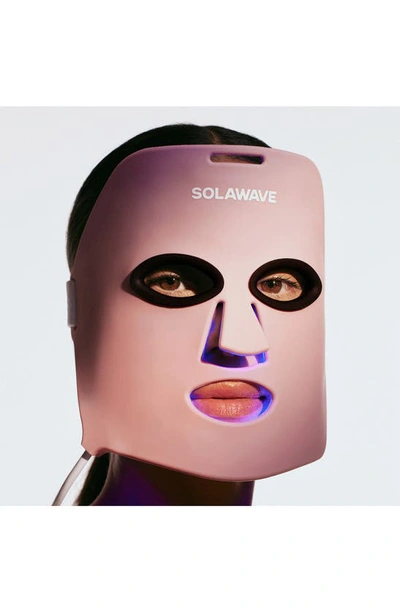 Shop Solawave Wrinkle & Acne Clearing Light Therapy Mask In Pink
