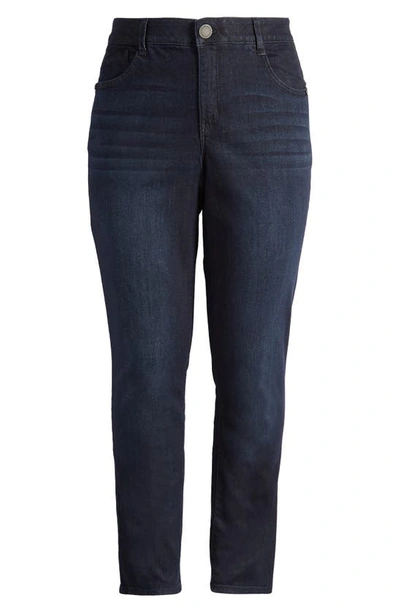 Shop Wit & Wisdom 'ab'solution Straight Leg Jeans In Indigo