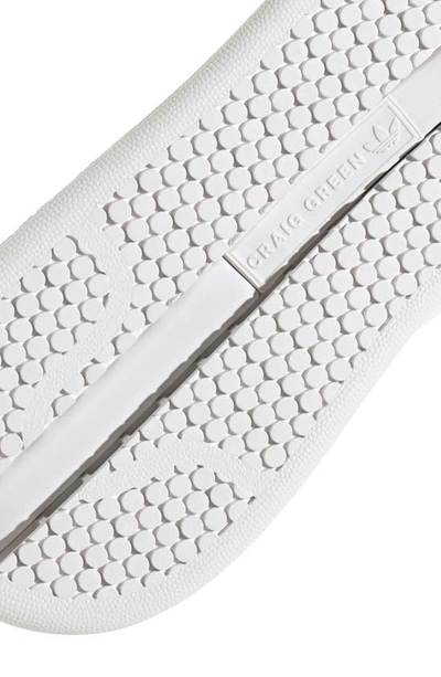 Adidas Originals Adidas X Craig Green Gender Inclusive Stan Smith Split Sneaker In White/ White/ Black