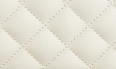 Shop Saint Laurent Small Envelope Chain Strap Leather Shoulder Bag In Crema Soft