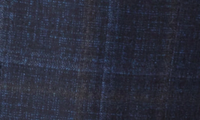Shop Jack Victor Midland Soft Constructed Super 130s Wool Plaid Sport Coat In Blue