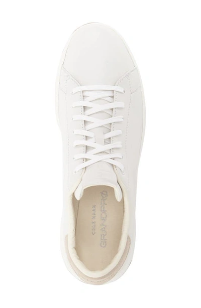 cole haan grandpro tennis sneaker white