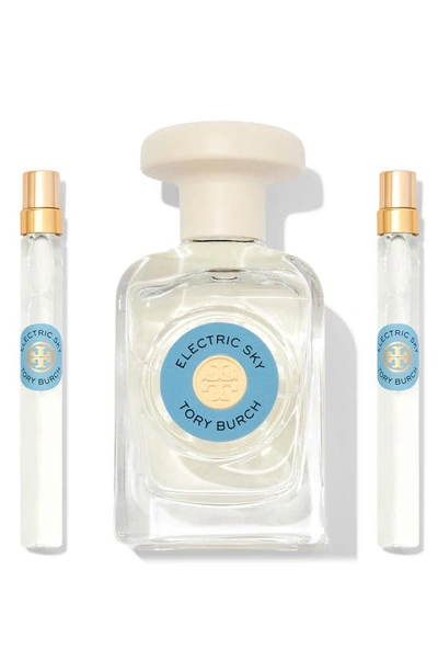 Shop Tory Burch Electric Sky 3-piece Fragrance Set (limited Edition) $199 Value