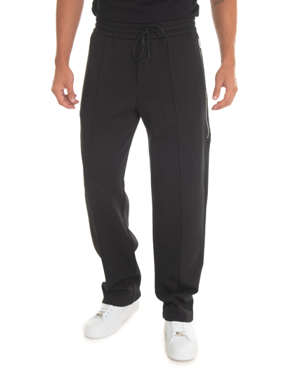 Shop Emporio Armani Overalls Trousers In Black