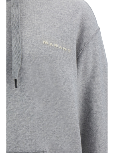 Shop Isabel Marant Marcello Hoodie In Grey