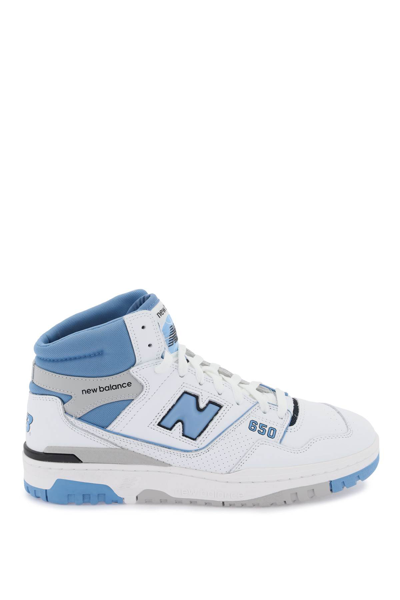 Shop New Balance 650 Sneakers In White (white)