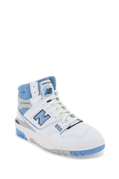 Shop New Balance 650 Sneakers In White (white)