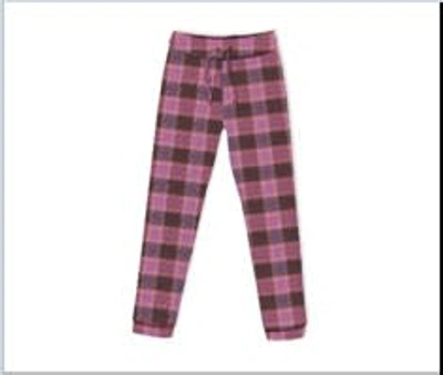 Shop Mc2 Saint Barth Pink Pajamas Trousers For Girl In Multicolor