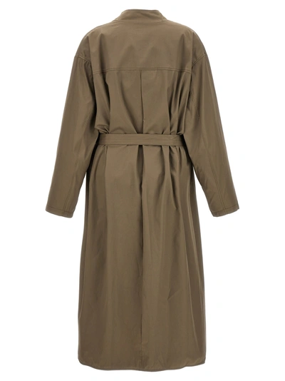Shop Lemaire Housse Dresses In Brown