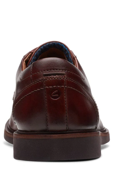 Shop Clarks Malwood Lace Derby In Brown Leather