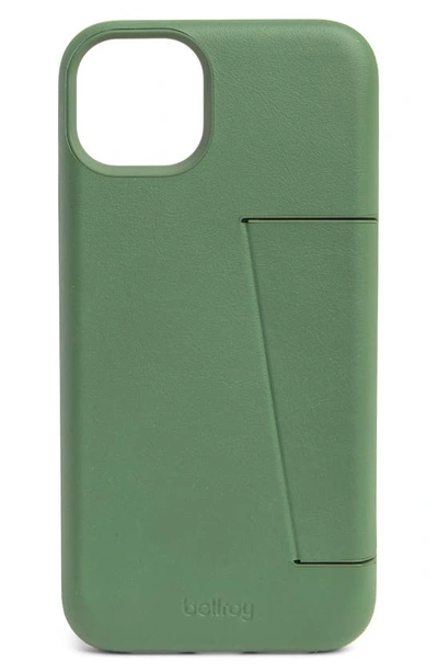 Shop Bellroy Iphone 14 Plus Card Case In Evergreen