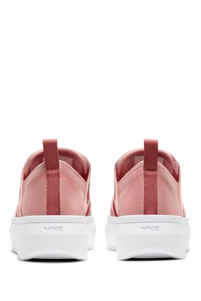 Shop Nike Court Vision Alta Sneaker In Rust Pink/ Canyon/ White