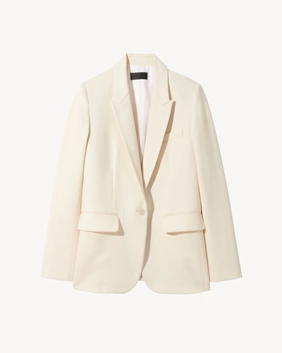 Shop Nili Lotan Adele Blazer In Stone