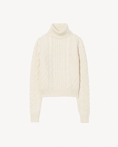 Shop Nili Lotan Andrina Sweater In Ivory