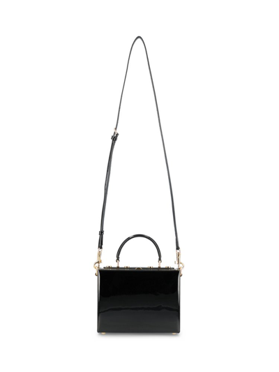 Shop Dolce & Gabbana Charm Detailed Handbag In Black