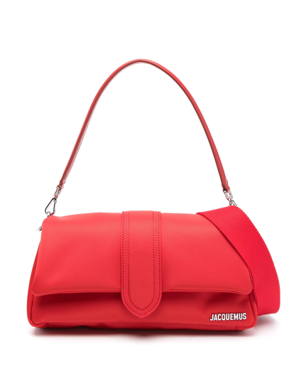 Shop Jacquemus Le Bambimou Red Shoulder Bag