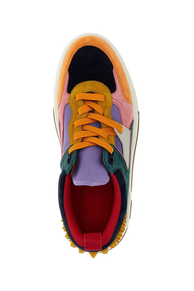 Shop Christian Louboutin Men Astroloubi' Sneakers In Multicolor