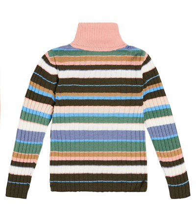 Il Gufo Striped Sweater In Multicoloured