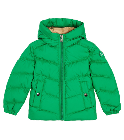 Shop Woolrich Authentic Quilted Down Jacket In Green