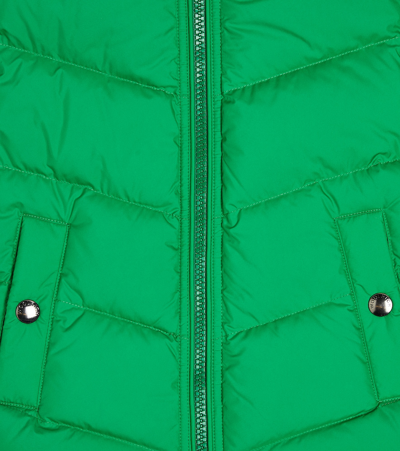 Shop Woolrich Authentic Quilted Down Jacket In Green