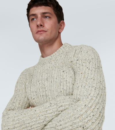 Shop Jil Sander Alpaca And Silk Sweater In Beige